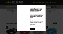 Desktop Screenshot of fightthefightclothing.com